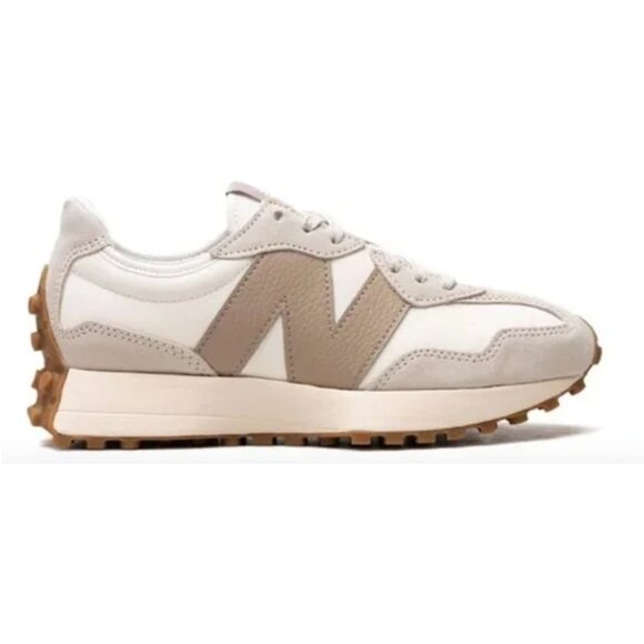 NEW BALANCE 327 Moonbeam Driftwood Sneakers | 8 - Picture 1 of 8